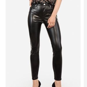 Express Vegan Leather Pants